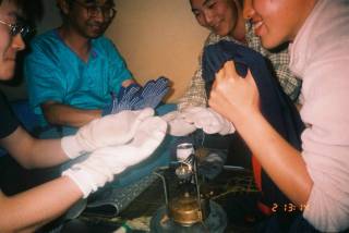 忠別小屋にて[image/jpeg:74kB]