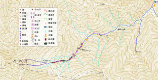 ピリカペタヌ沢本流遡行図[image/jpeg:660kB]