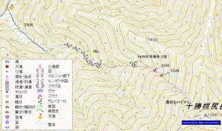 ピリカペタヌ沢八ノ沢遡行図[image/jpeg:309kB]