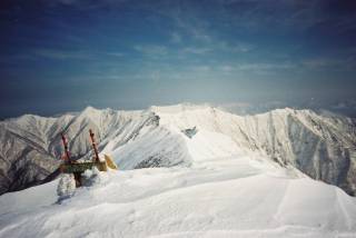 ペテガリ岳山頂[image/jpeg:66kB]