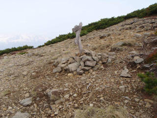 シュナイダー尾根分岐[image/jpeg:150kB]