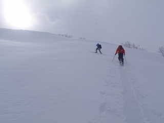 稜線が見えた[image/jpeg:50kB]